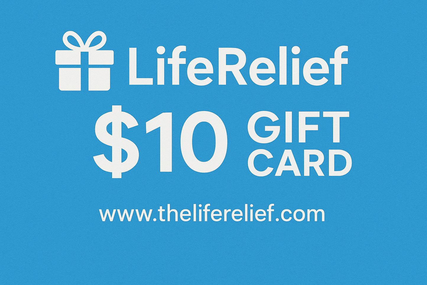 LifeRelief Gift Card
